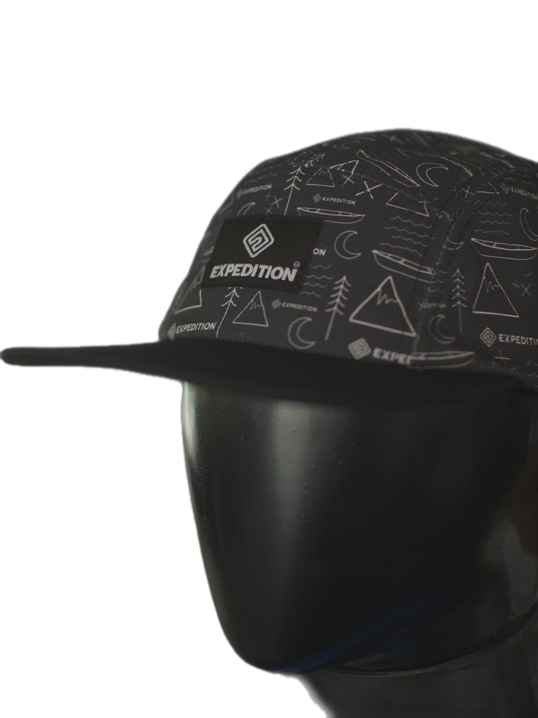 Boné Five Panel — Expedition Mapa