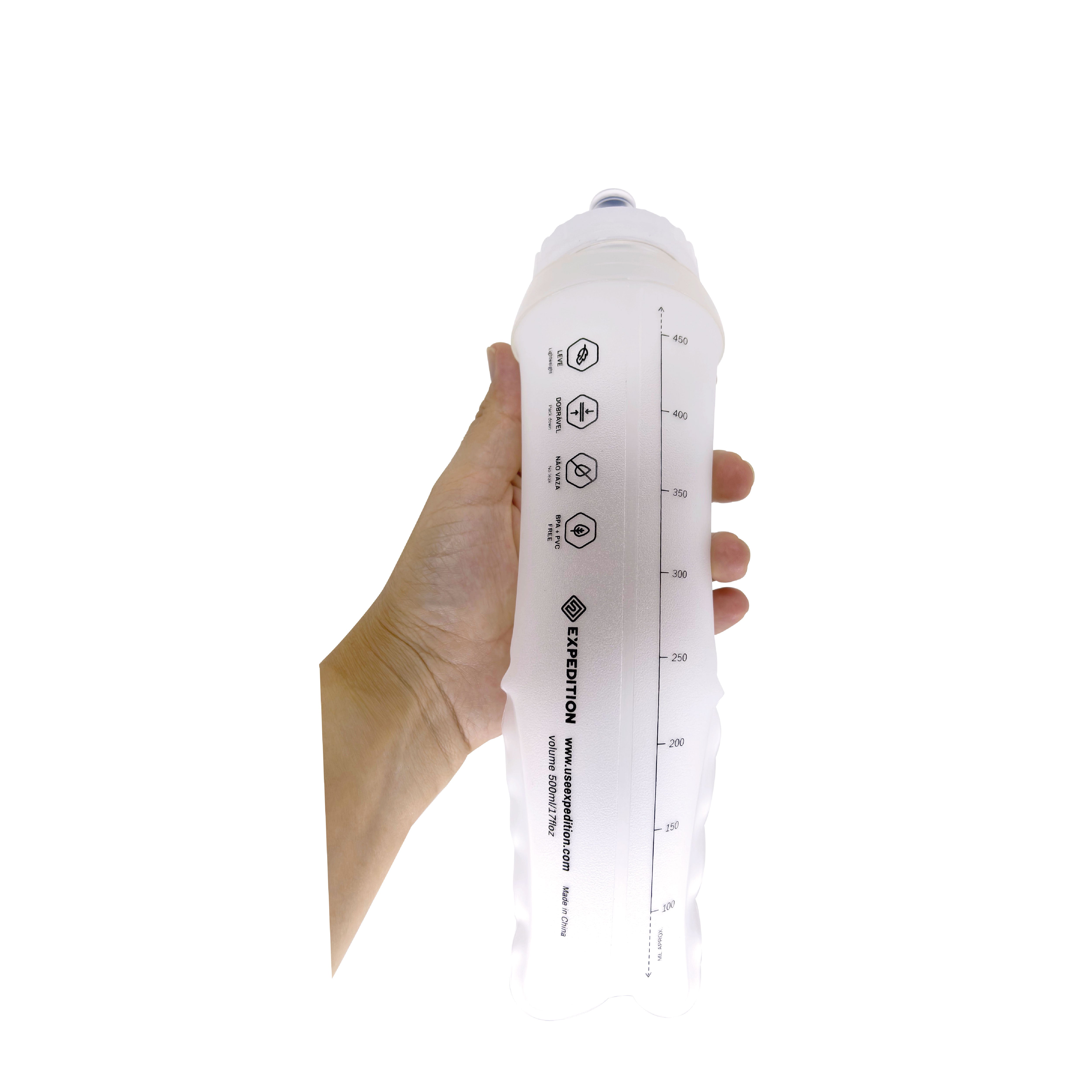Refa トレーニンググッズ Soft Flask 500ml Dobrável | Garrafa Trail Run — Expedition