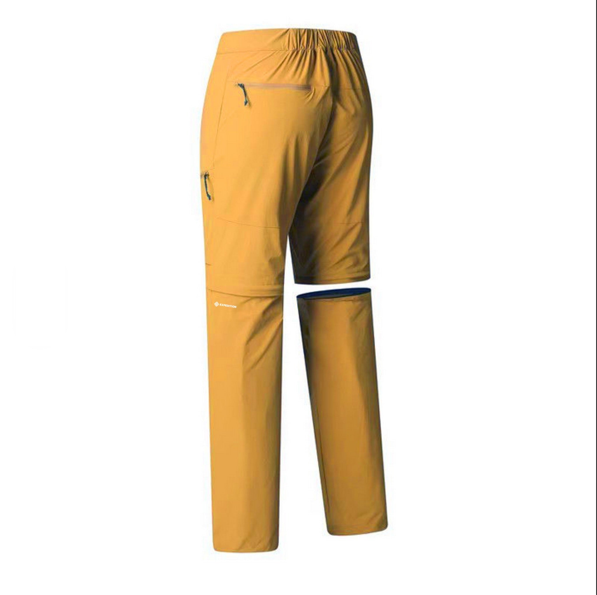 Calça Jaragú Trail Traverse — Mostarda costas
