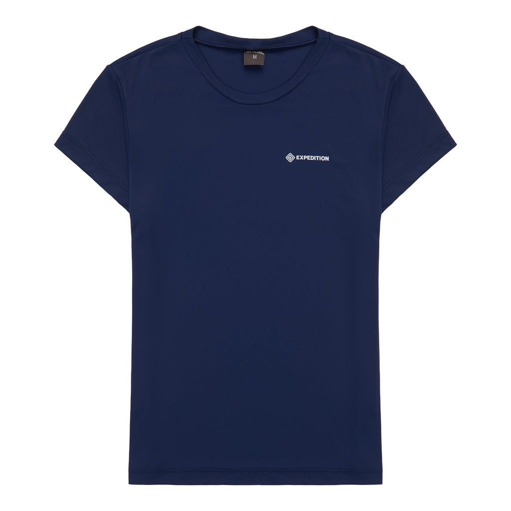 Camiseta Poliamida Feminina Azul Minha loja