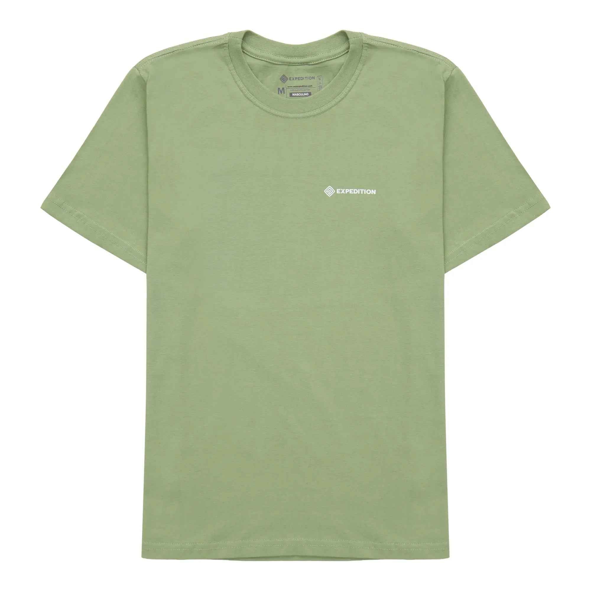 Camiseta We Live Algodão Masculina Verde