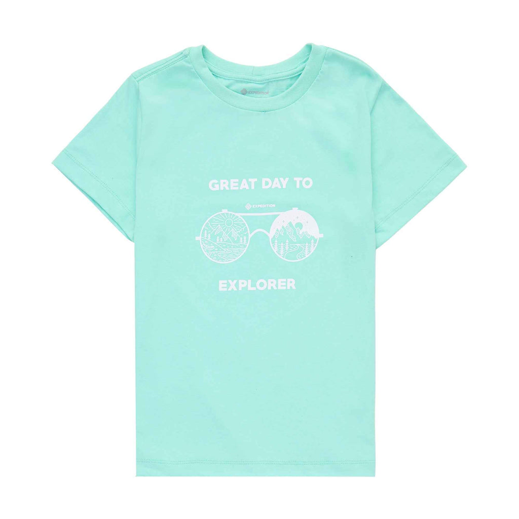 Camiseta Feminina Óculos Verde Claro