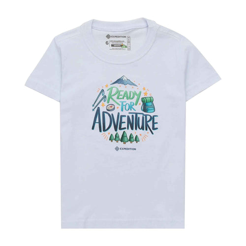 Camiseta Algodão Ready For Adventure