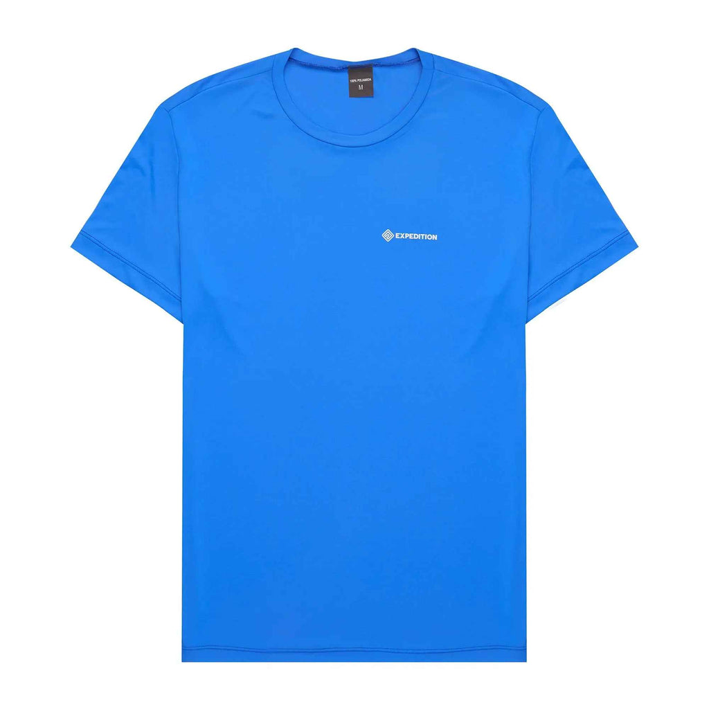 Camiseta Poliamida Masculina Azul