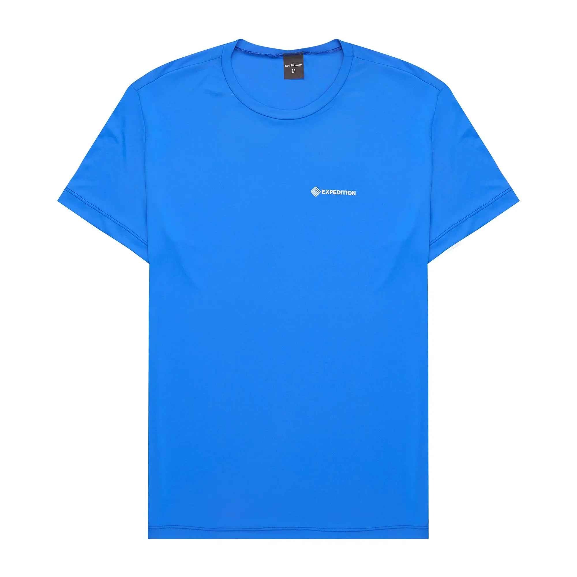 Camiseta Poliamida Masculina Azul