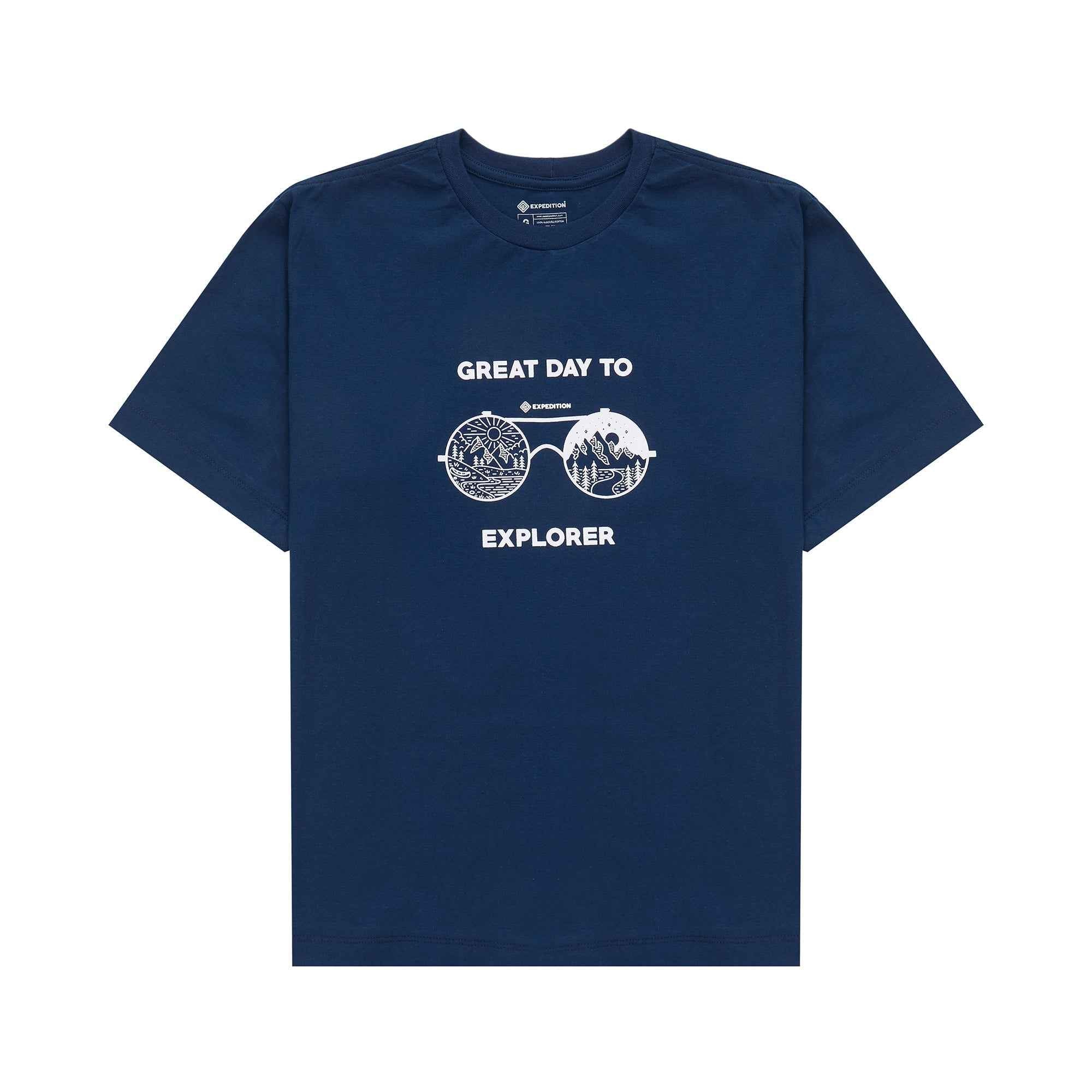 Camiseta Masculina Great Day Azul Marinho