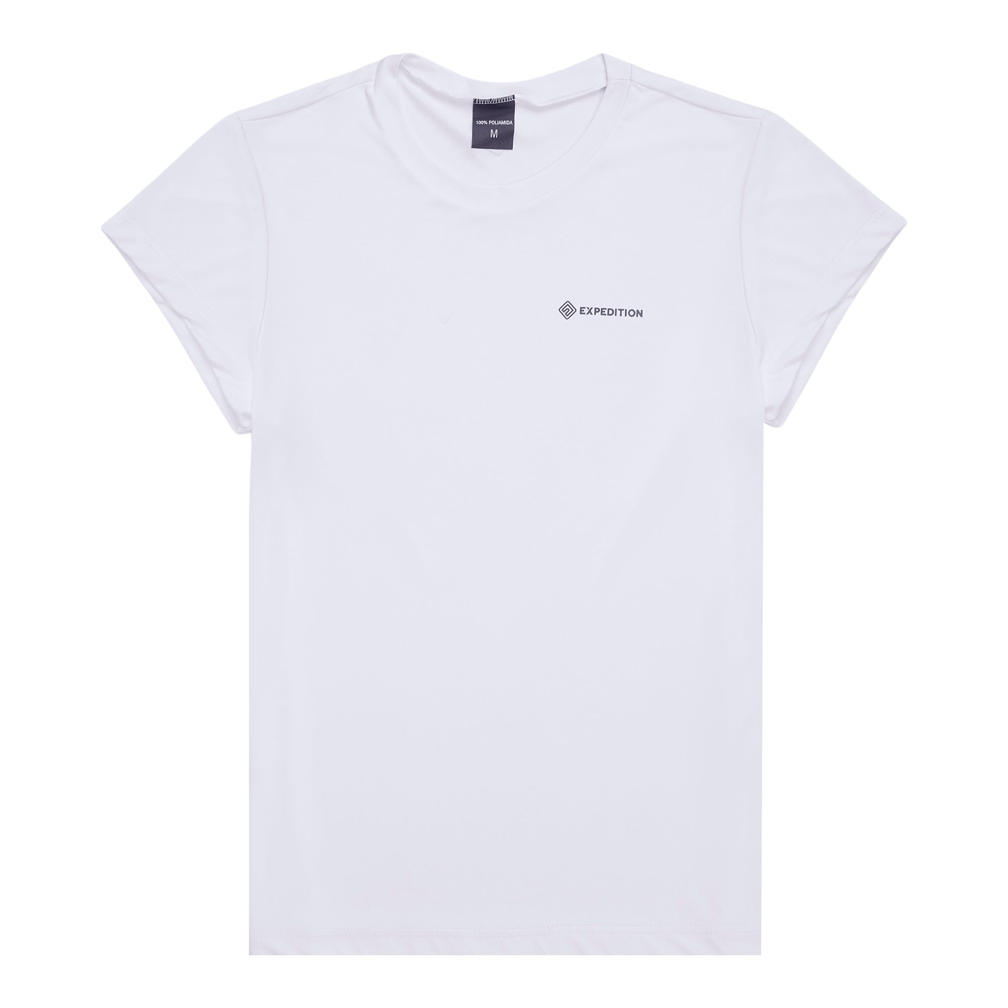 Camiseta Poliamida Feminina Branca Minha loja