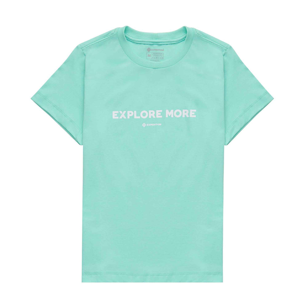 Camiseta Feminina Explore More Verde Claro