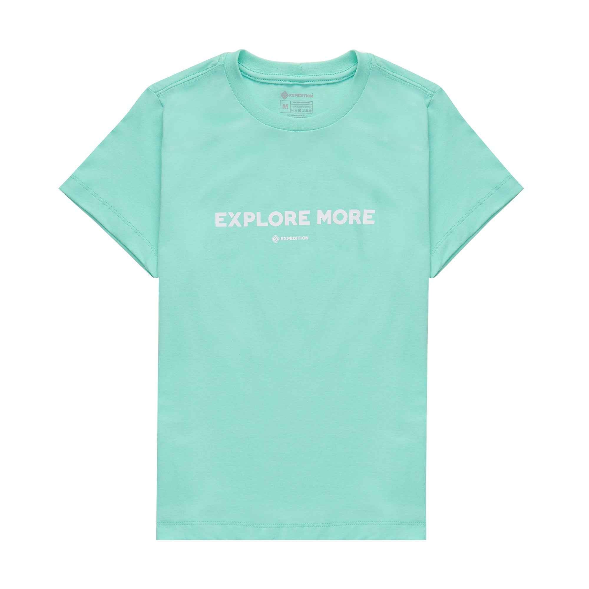 Camiseta Feminina Explore More Verde Claro
