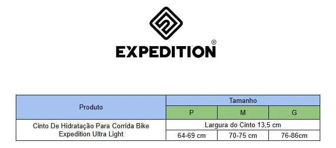 Cinto De Hidratação Para Corrida Bike Expedition Ultra Light
