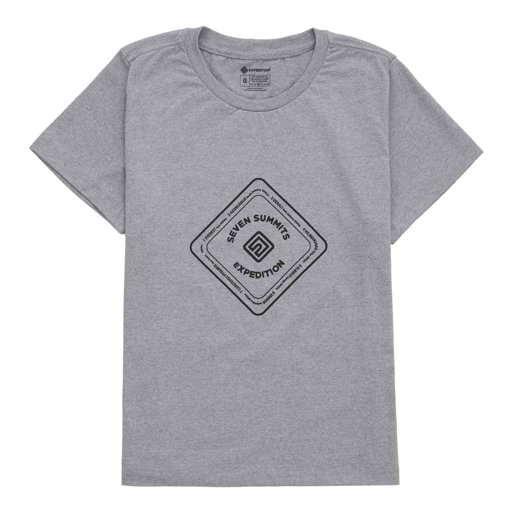 Camiseta Masculina Seven Summit Cinza