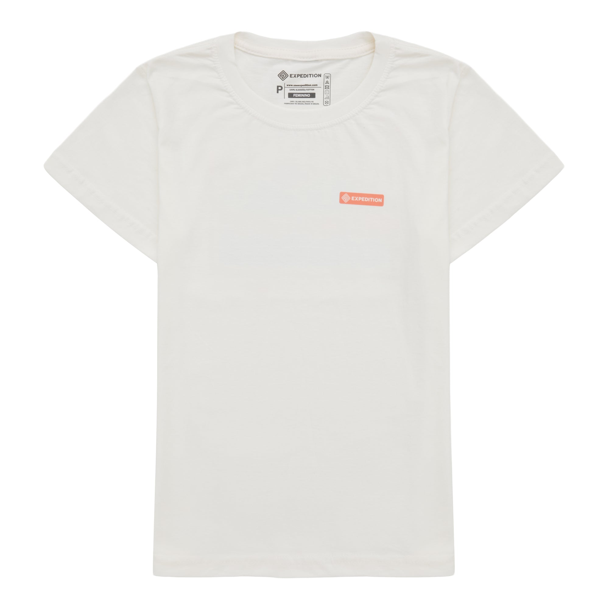 Camiseta Nature  Algodão Feminino OffWhite Minha loja