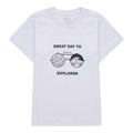 Camiseta Masculina Great Day to Explorer Branco