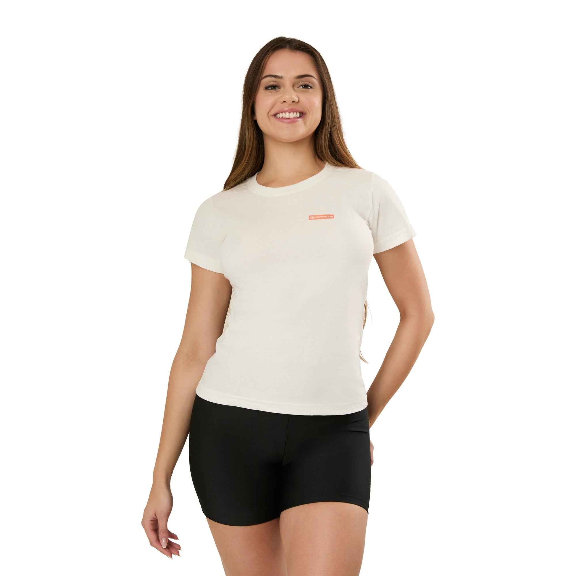 Camiseta Nature  Algodão Feminino OffWhite