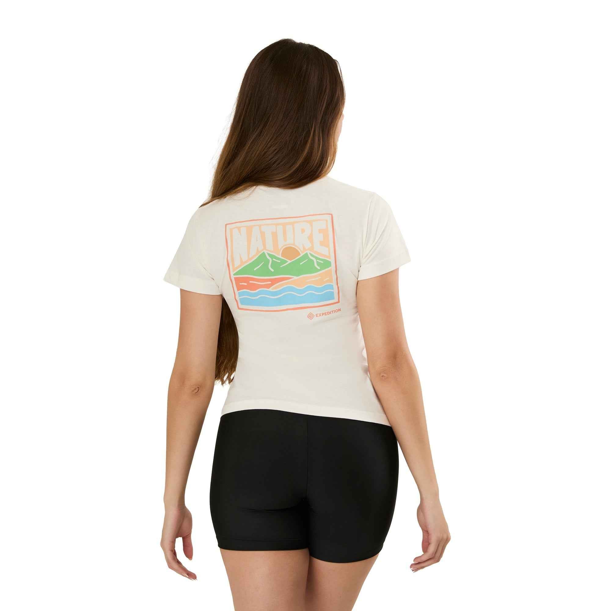 Camiseta Nature  Algodão Feminino OffWhite