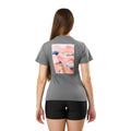Camiseta Tênis  Algodão Feminino Cinza