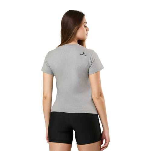 Camiseta Feminina Explore More Cinza