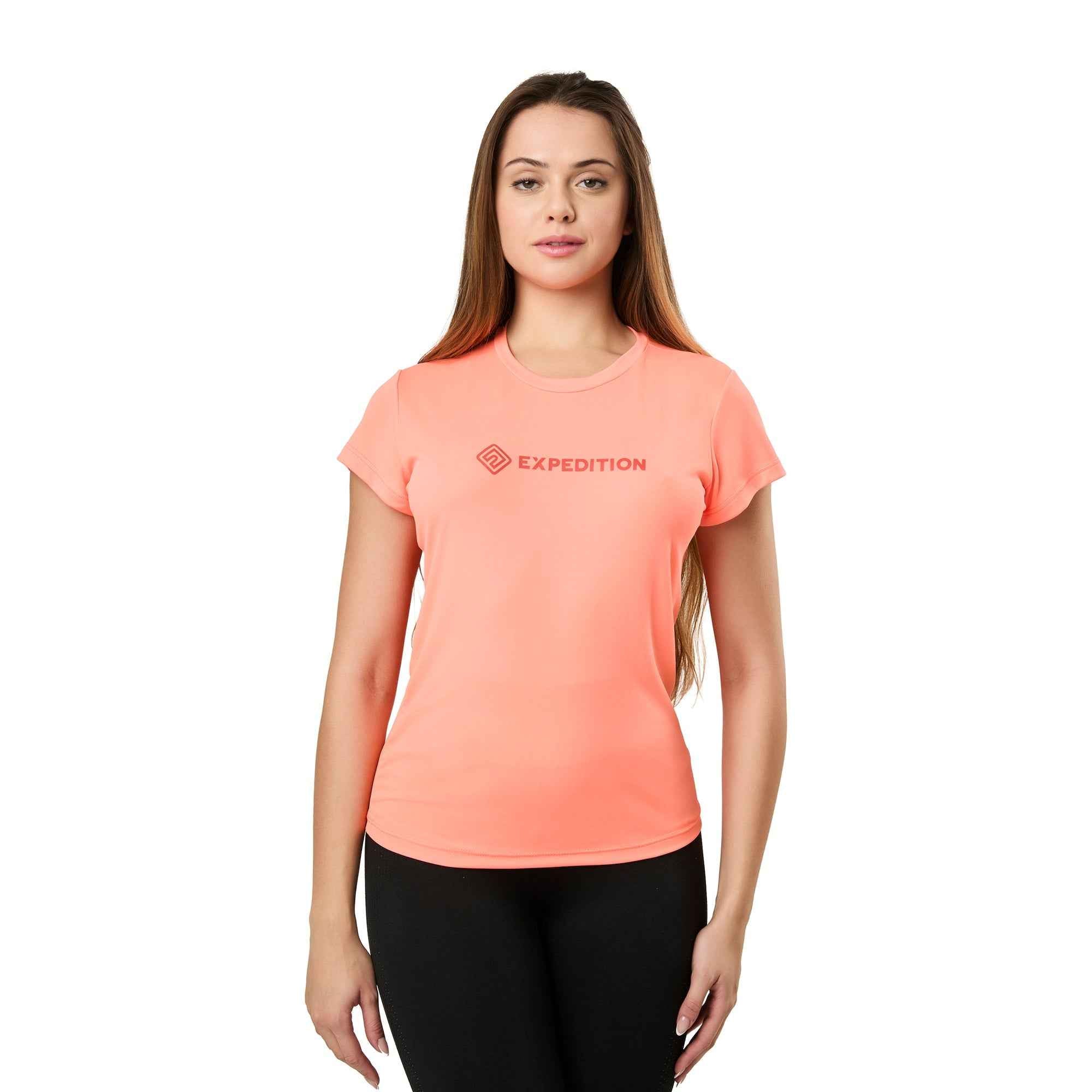 Camiseta Poliamida Feminina Laranja