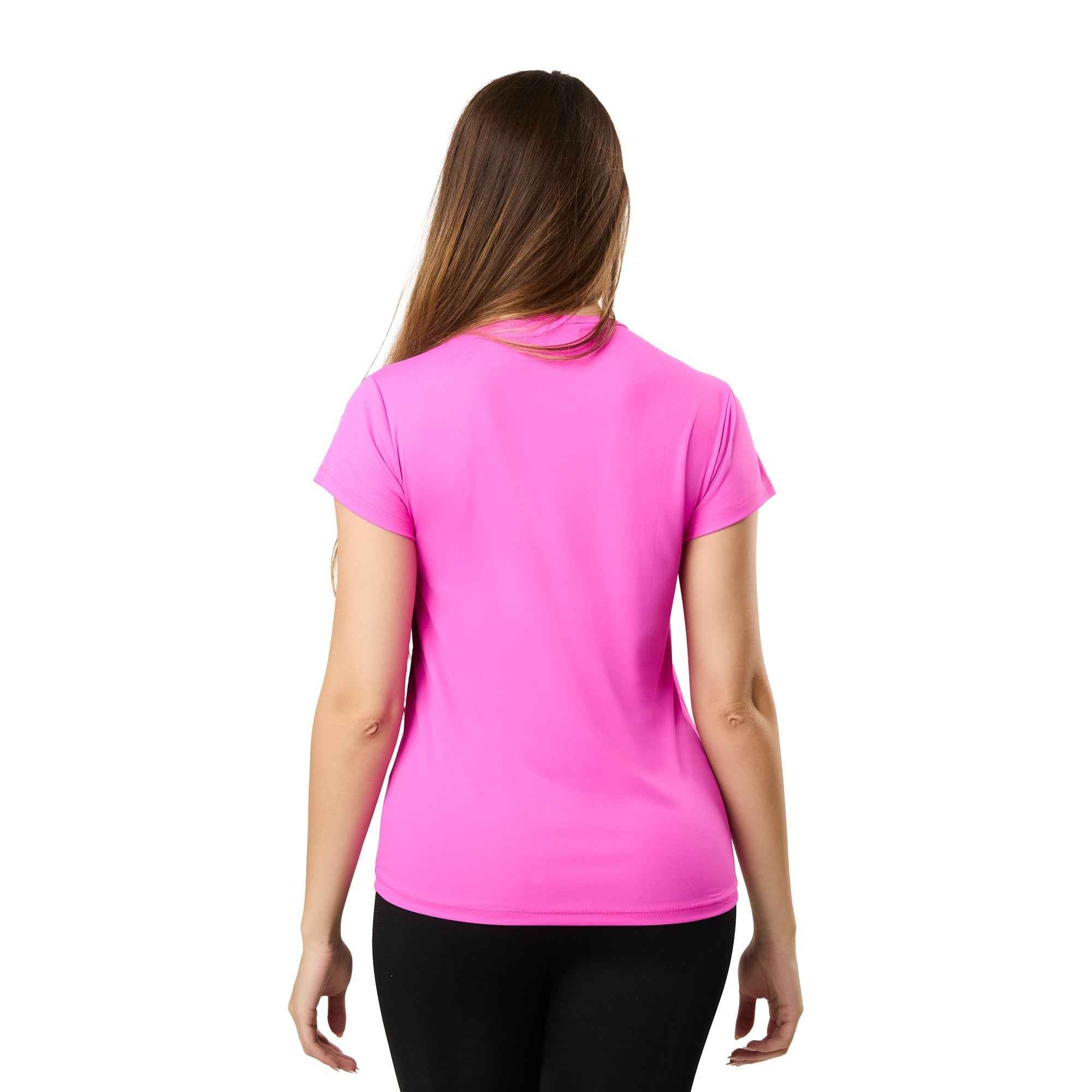 Camiseta Poliamida Feminina Rosa