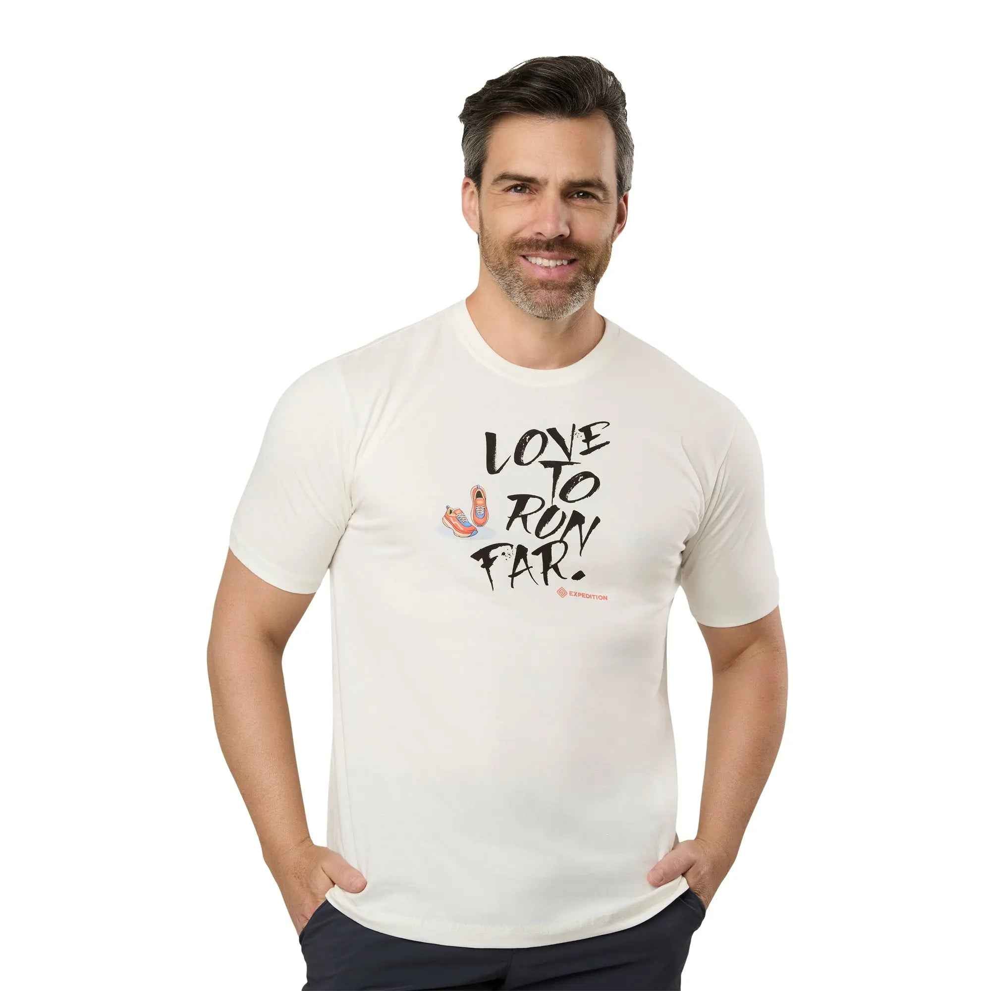 Camiseta Love Algodão Masculina OffWhite