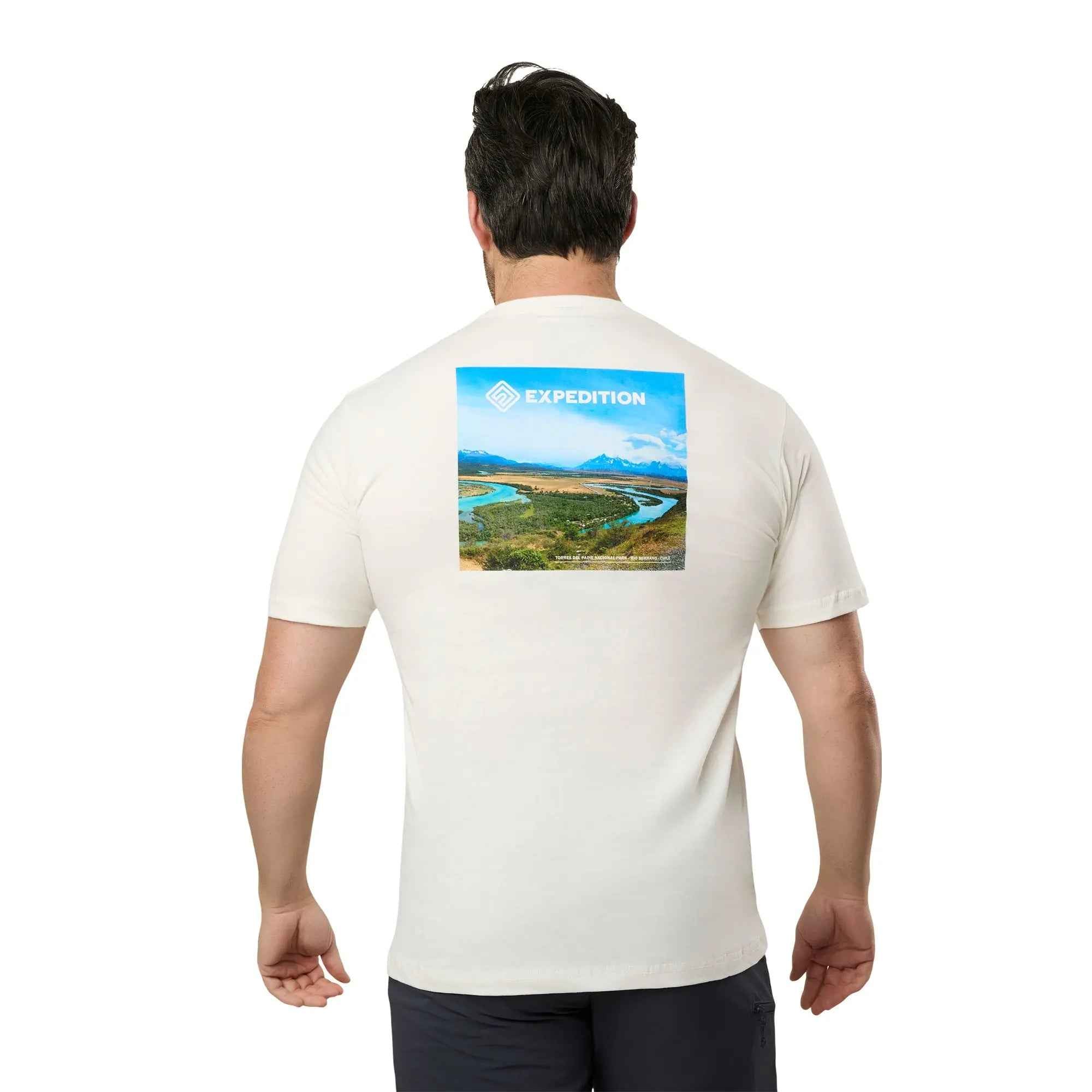 Camiseta Patagonia Algodão Masculina OffWhite