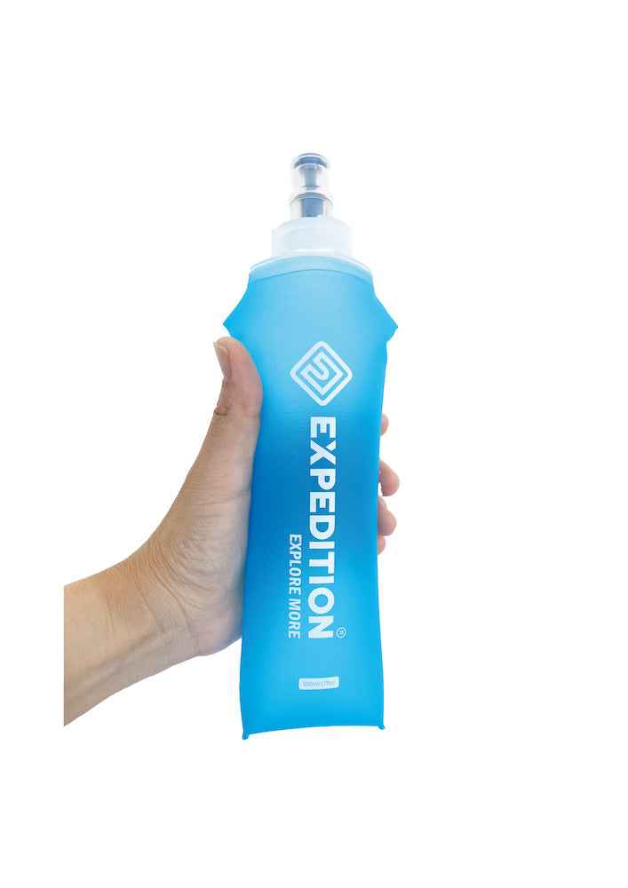 Garrafas Squeeze Soft Flask Silic. 500ml Portátil Dobrável